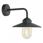 VANSBRO-BLK Vansbro 1 Light Outdoor Wall Lantern Black