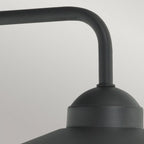 VANSBRO-BLK Vansbro 1 Light Outdoor Wall Lantern Black