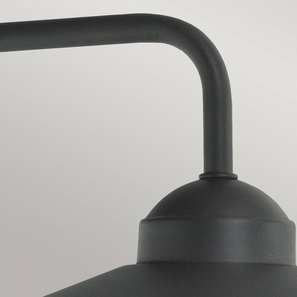 VANSBRO-BLK Vansbro 1 Light Outdoor Wall Lantern Black