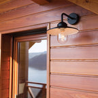 VANSBRO-BLK Vansbro 1 Light Outdoor Wall Lantern Black