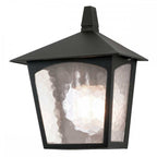 BL15-BLACK York Outdoor 1 Light Flush Lantern Black