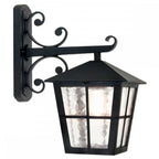 BL52M-BLACK Canterbury Outdoor 1 Light Wall Down Lantern Black