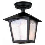 BL6A-BLACK York Outdoor 1 Light Porch Lantern Black