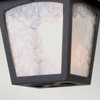 BL6A-BLACK York Outdoor 1 Light Porch Lantern Black