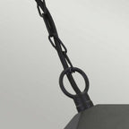BL6B-BLACK York Outdoor 1 Light Porch Chain Lantern Black