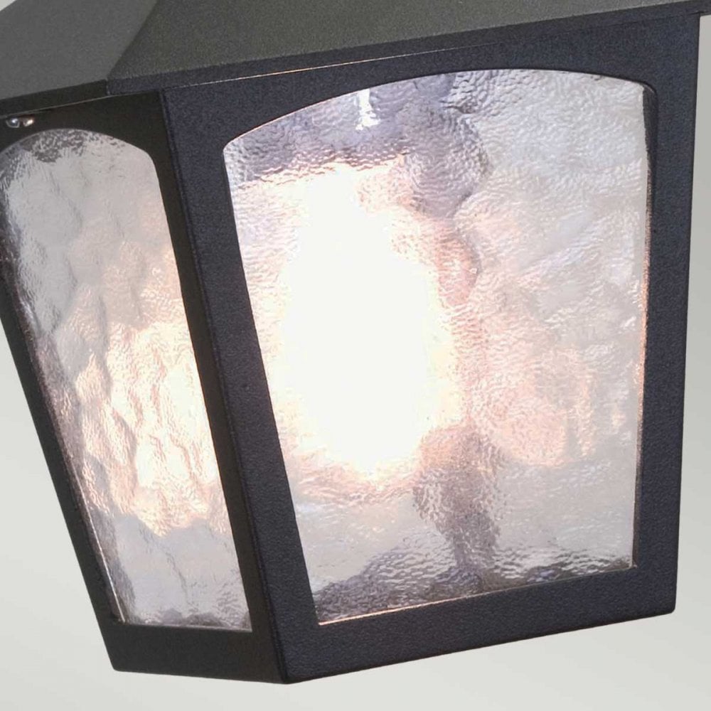 BL6B-BLACK York Outdoor 1 Light Porch Chain Lantern Black