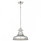 QZ-EMERY-P-M-IS Emery 1 Light Medium Pendant Imperial Silver