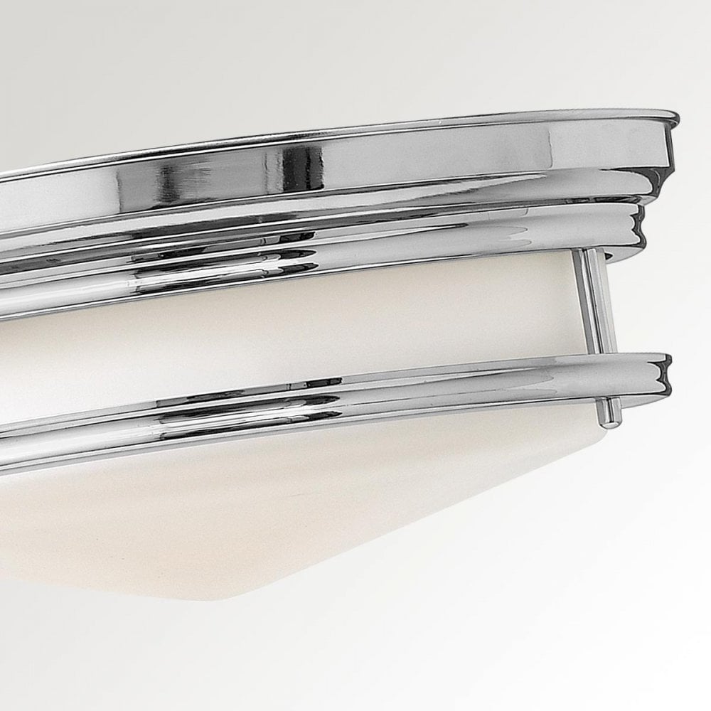 HK-HADLEY-F-CM Hadley 3 Light Flush Chrome