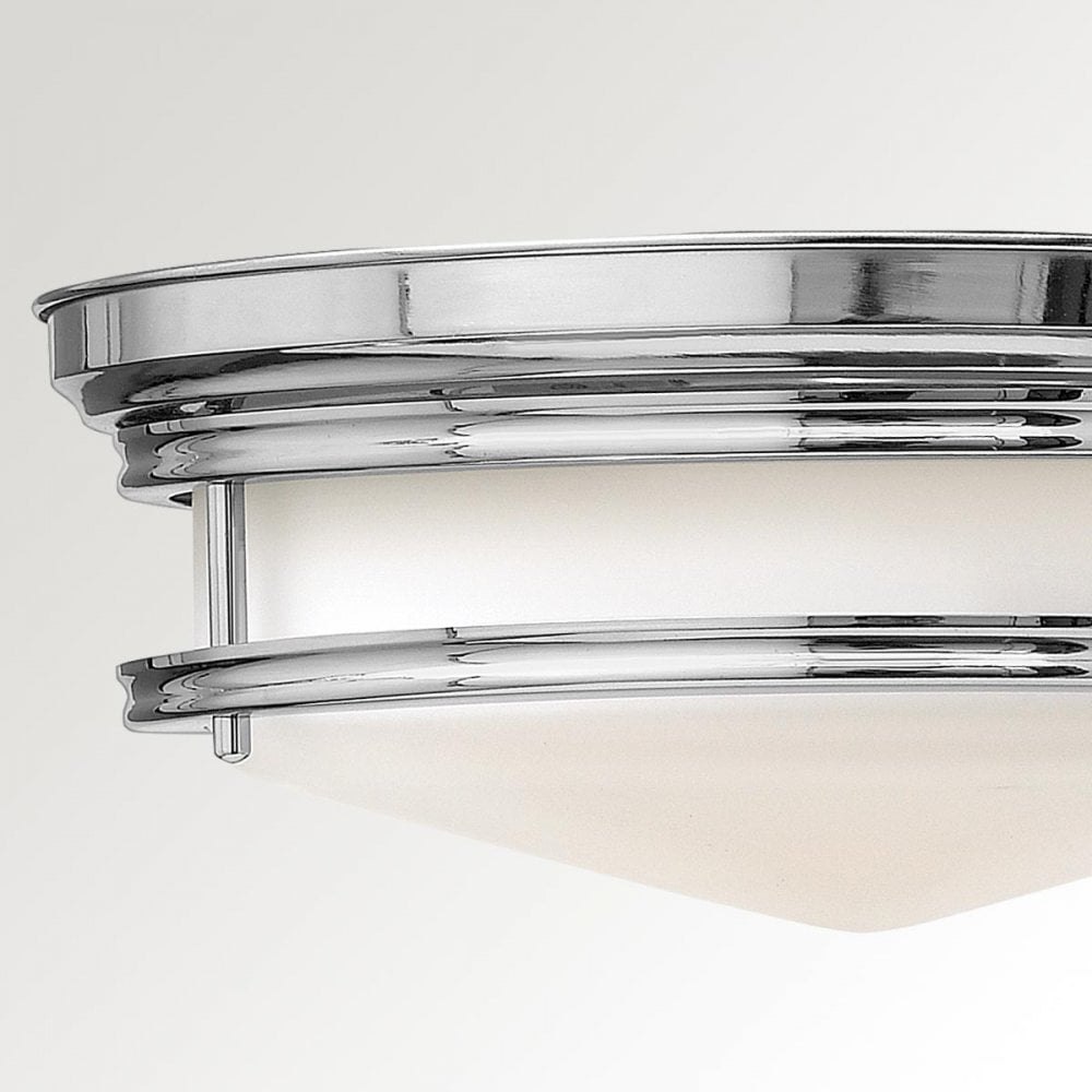 HK-HADLEY-F-CM Hadley 3 Light Flush Chrome