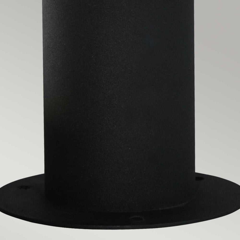 HORNBAEK-PED Hornbaek Outdoor 1 Light Pedestal Lantern Black