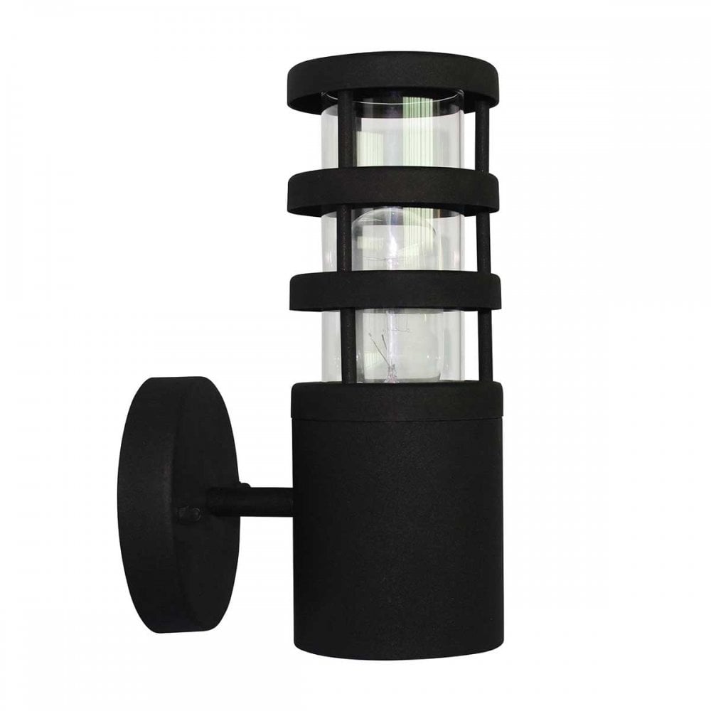 HORNBAEK-W1 Hornbaek Outdoor 1 Light Wall Lantern Black