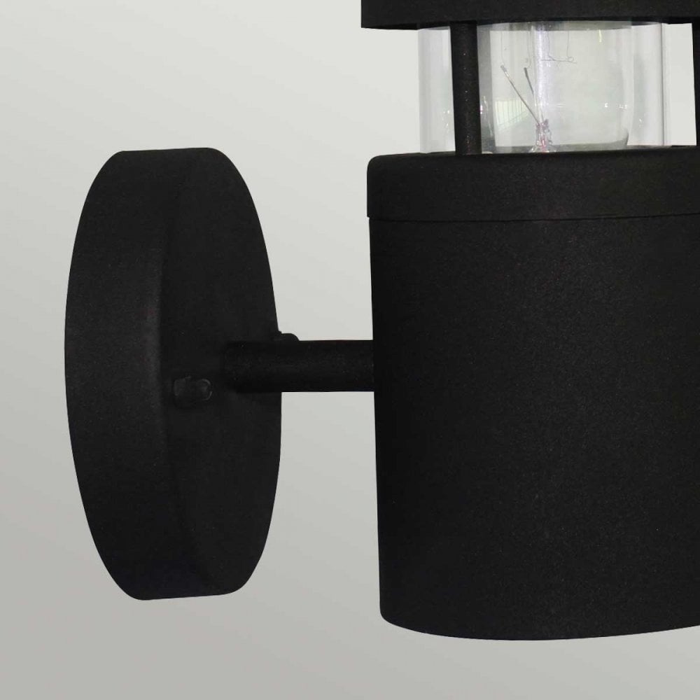 HORNBAEK-W1 Hornbaek Outdoor 1 Light Wall Lantern Black