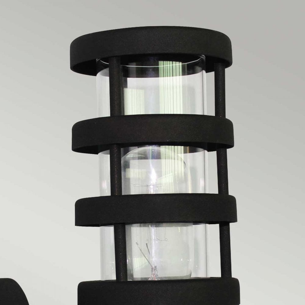 HORNBAEK-W1 Hornbaek Outdoor 1 Light Wall Lantern Black