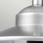 KLAMPENBORG8 Klampenborg Outdoor 1 Light Chain Lantern Silver (S)