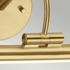 ALTON-PL-S-BB Alton 1 Light Small LED Picture Light Brushed Brass