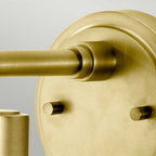 BATH-MORVAH1-BB Morvah Bathroom 1 Light Wall Light Brushed Brass