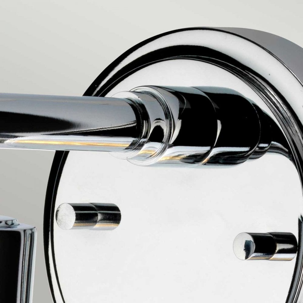 BATH-MORVAH1-PC Morvah Bathroom 1 Light Wall Light Polished Chrome