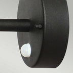 HELSINGOR-PIR-BK Helsingor Outdoor 1 Light PIR Wall Lantern Black
