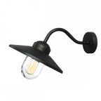 KLAMPENBORG-BK Klampenborg Outdoor 1 Light Wall Lantern Black