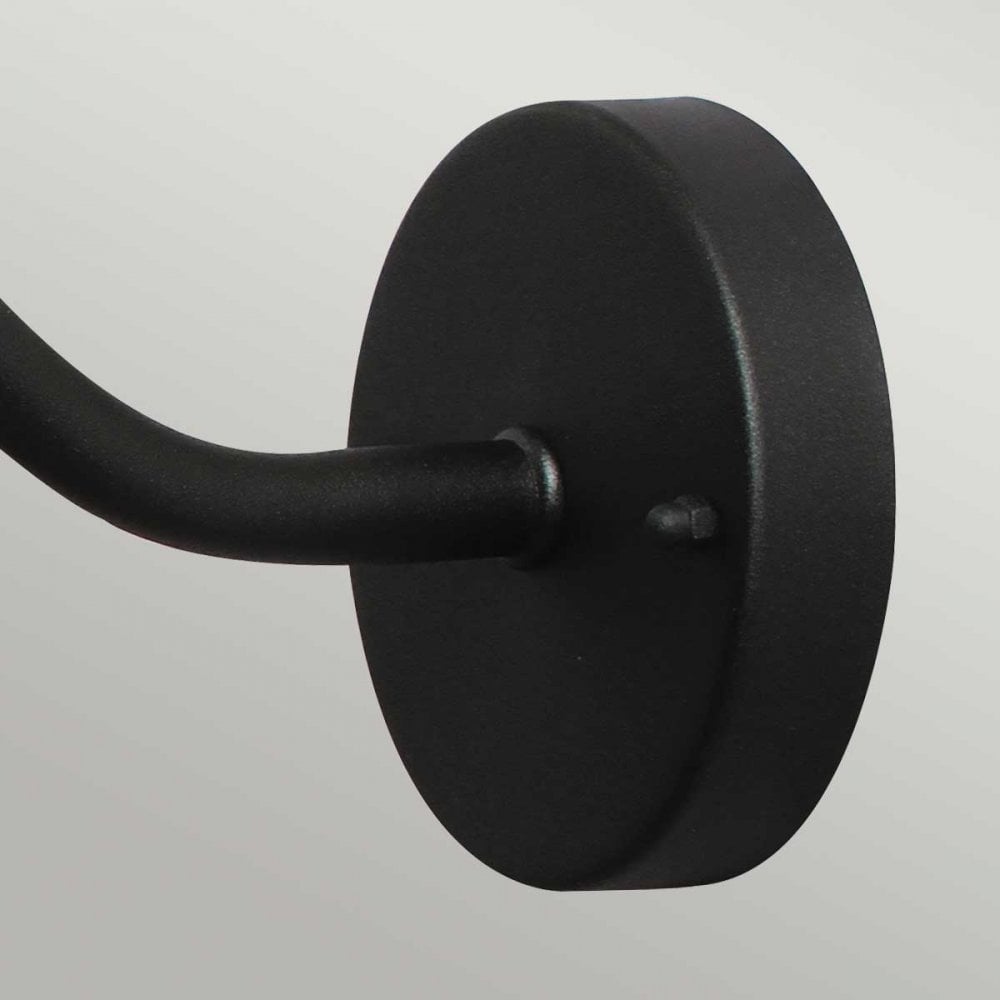 KLAMPENBORG-BK Klampenborg Outdoor 1 Light Wall Lantern Black