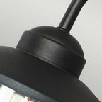 KLAMPENBORG-BK Klampenborg Outdoor 1 Light Wall Lantern Black