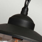 KLAMPENBORG8-BK Klampenborg Outdoor 1 Light Chain Lantern Black