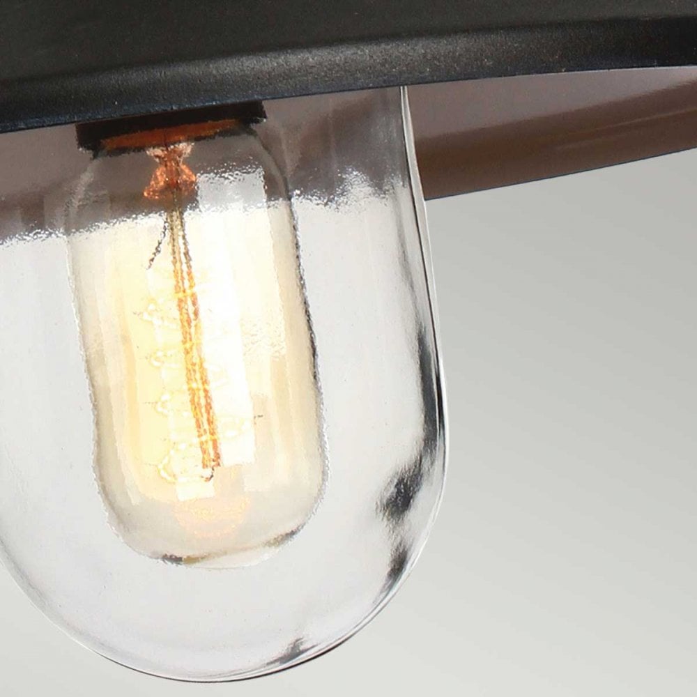 KLAMPENBORG8-BK Klampenborg Outdoor 1 Light Chain Lantern Black (S)