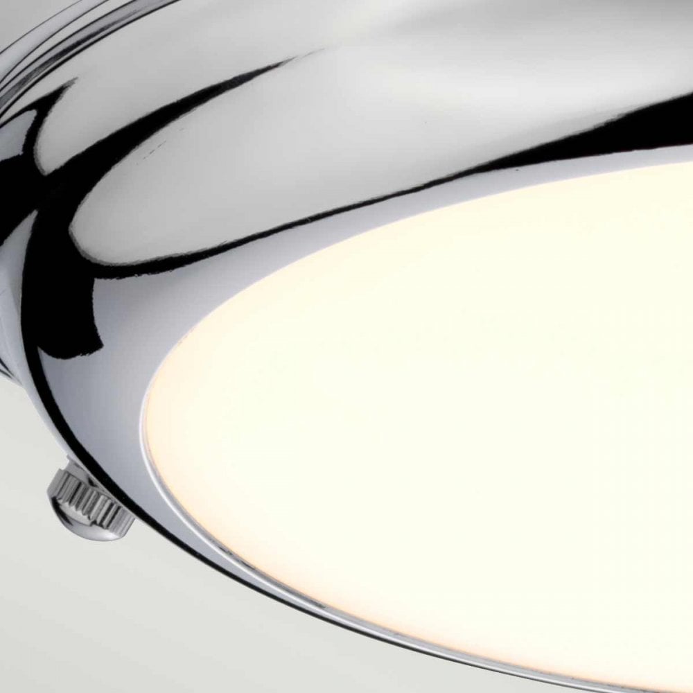 Welland Bathroom 1 Light Mini LED Flush Polished Chrome