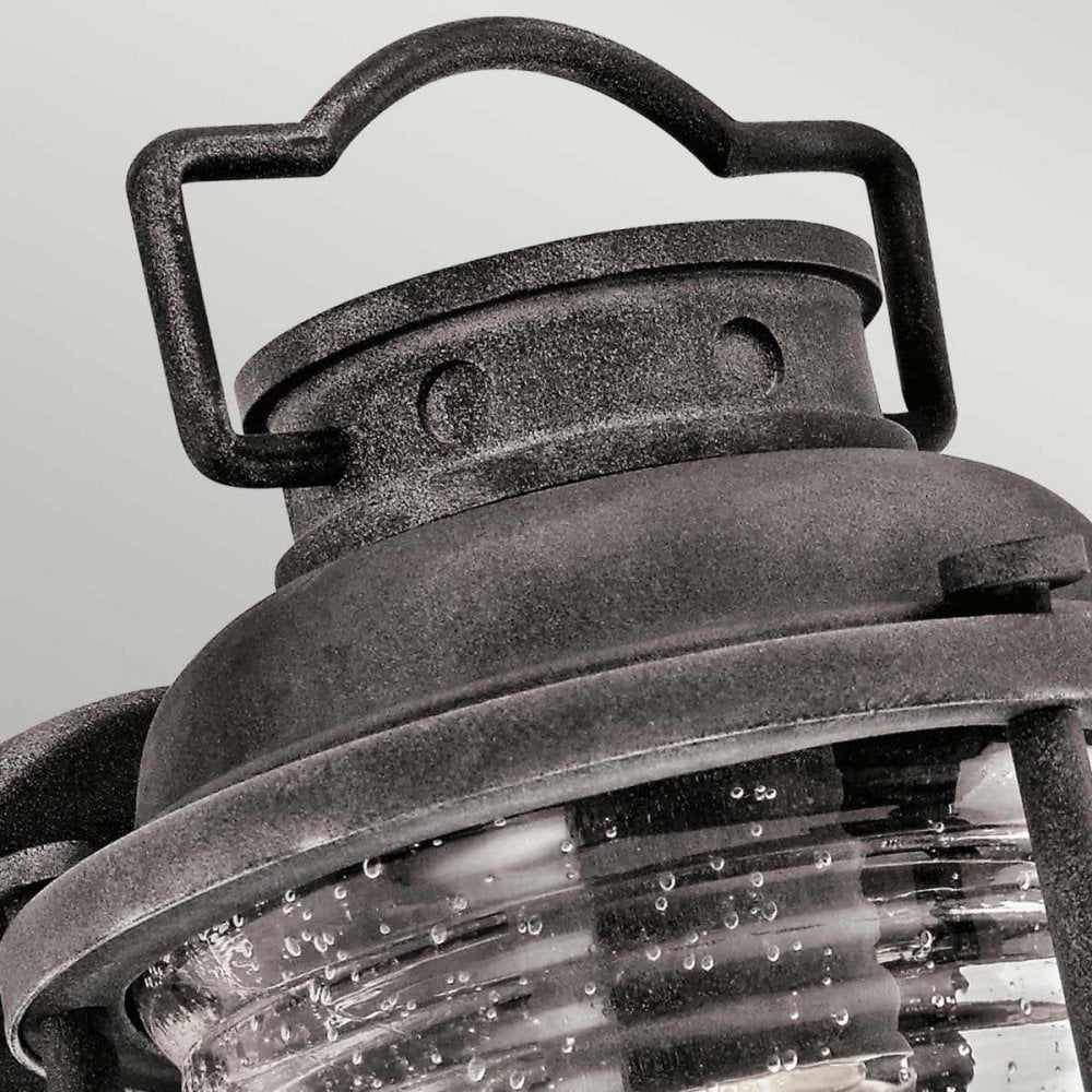 Ashland Bay Outdoor 1 Light Small Wall Lantern Weathered Zinc