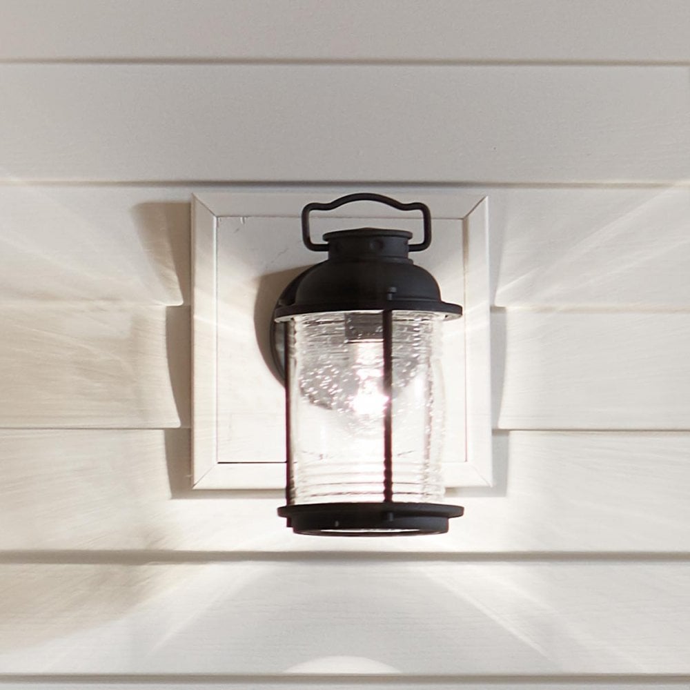 Ashland Bay Outdoor 1 Light Small Wall Lantern Weathered Zinc