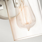 KL-BRINLEY1-NI Brinley 1 Light Wall Light Brushed Nickel
