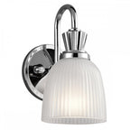 KL-CORA1-BATH Cora Bathroom 1 Light Wall Light Polished Chrome