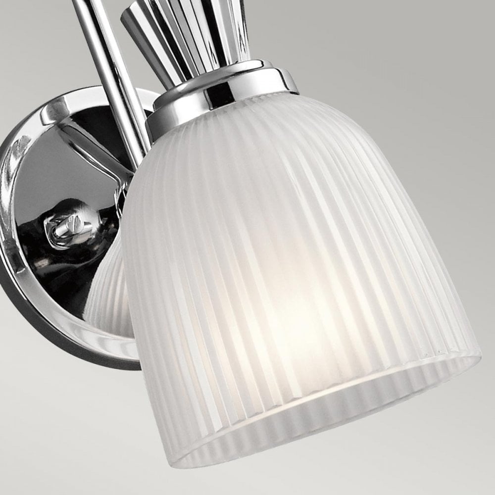 KL-CORA1-BATH Cora Bathroom 1 Light Wall Light Polished Chrome