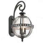 KL-HALLERON-2M Halleron Outdoor 3 Light Wall Lantern Londonderry