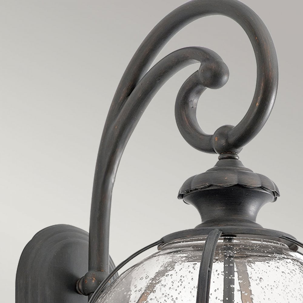 KL-HALLERON-2M Halleron Outdoor 3 Light Wall Lantern Londonderry