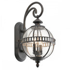 KL-HALLERON-2S Halleron Outdoor 2 Light Wall Lantern Londonderry
