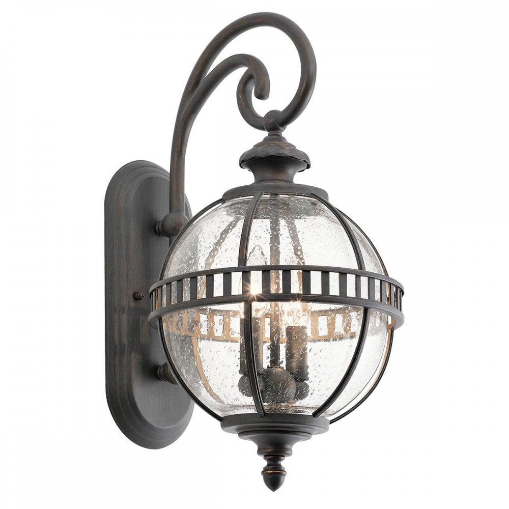KL-HALLERON-2S Halleron Outdoor 2 Light Wall Lantern Londonderry