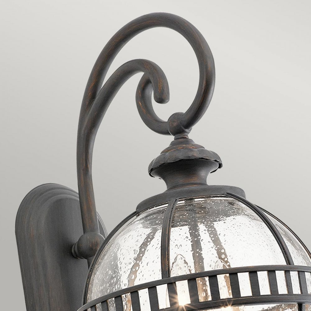 KL-HALLERON-2S Halleron Outdoor 2 Light Wall Lantern Londonderry
