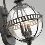 KL-HALLERON-2S Halleron Outdoor 2 Light Wall Lantern Londonderry