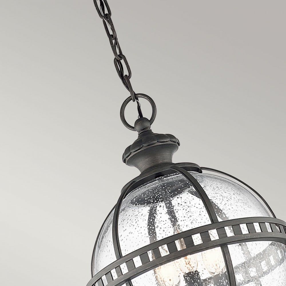 KL-HALLERON-8M Halleron Outdoor 3 Light Chain Lantern Londonderry