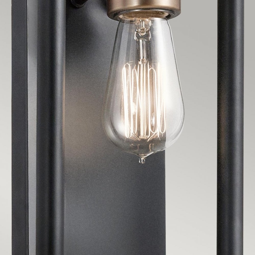 KL-IMAHN1 Imahn 1 Light Wall Light Black and Natural Brass