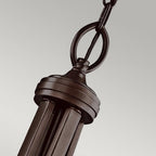 KL-LACEY-P-L-MB Lacey 4 Light Large Pendant Mission Bronze