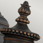 KL-LUVERNE2-S Luverne Outdoor 1 Light Small Wall Lantern Rubbed Bronze