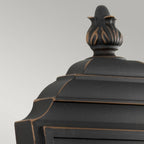 KL-LUVERNE2-S Luverne Outdoor 1 Light Small Wall Lantern Rubbed Bronze