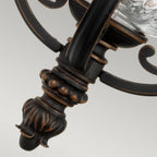 KL-LUVERNE2-S Luverne Outdoor 1 Light Small Wall Lantern Rubbed Bronze