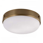 FE-CADENCE-F-DAB Cadence 2 Light Flush Dark Antique Brass
