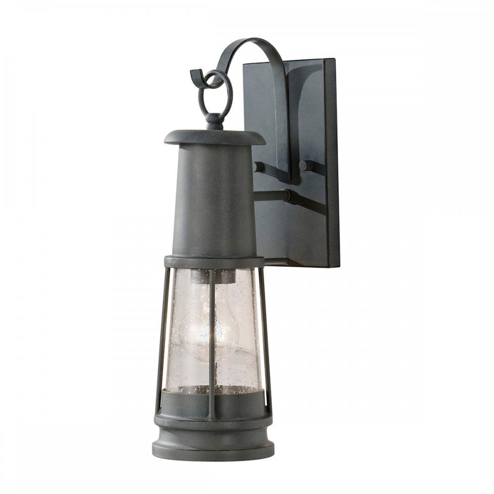 FE-CHELSEAHBR2 Chelsea Harbor Outdoor 1 Light Wall Lantern Storm Cloud