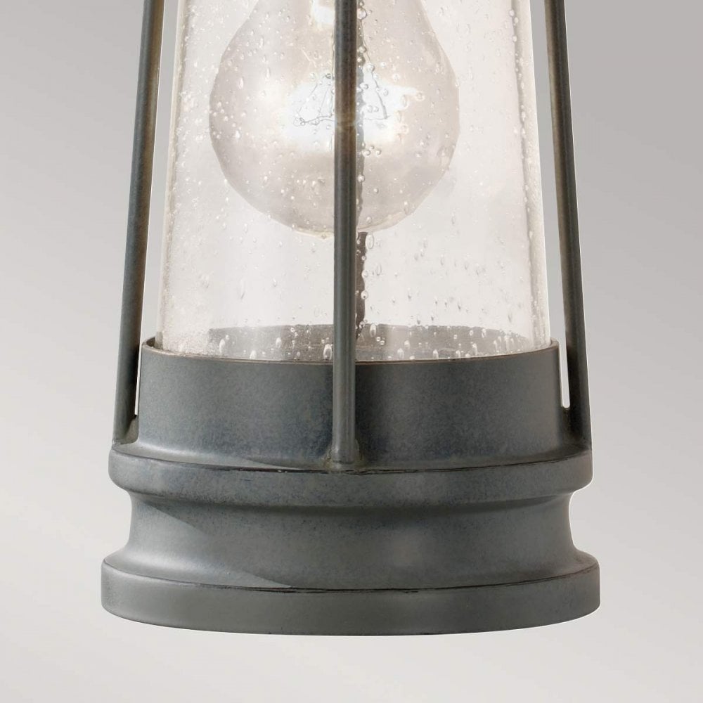 FE-CHELSEAHBR2 Chelsea Harbor Outdoor 1 Light Wall Lantern Storm Cloud