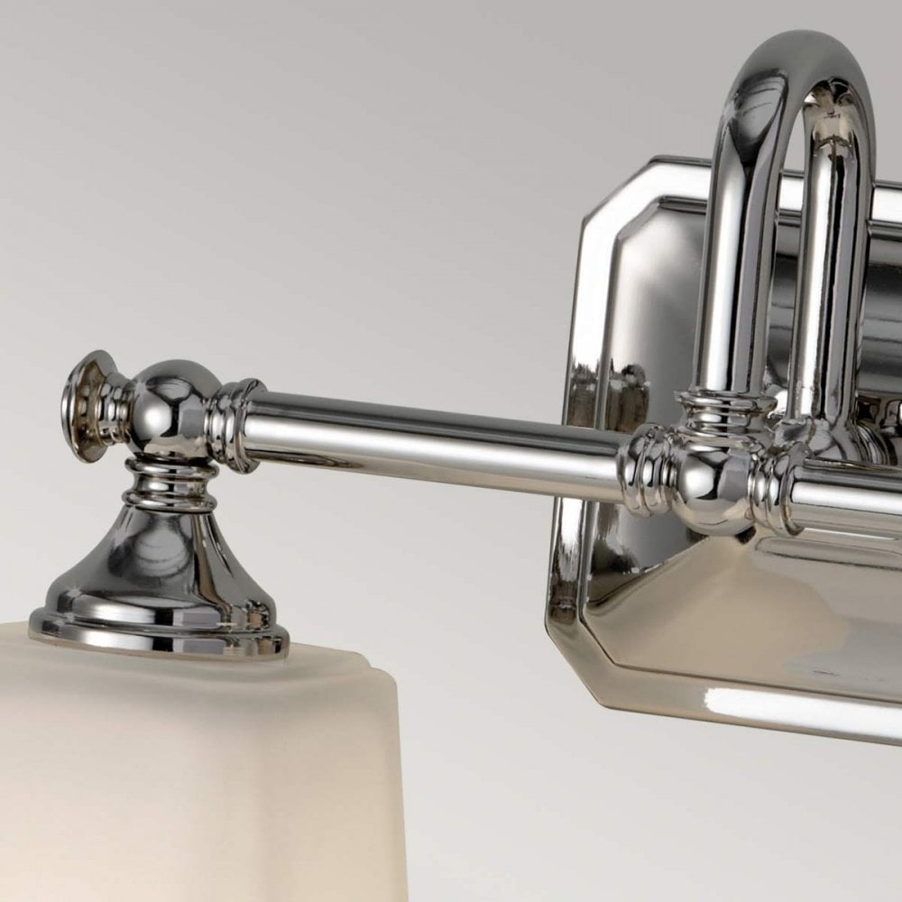FE-CONCORD2-BATH Concord Bathroom 2 Light Wall Light Polished Chrome