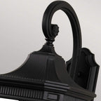 FE-COTSLN2-L-BK Cotswold Lane Outdoor 3 Light Large Wall Lantern Black